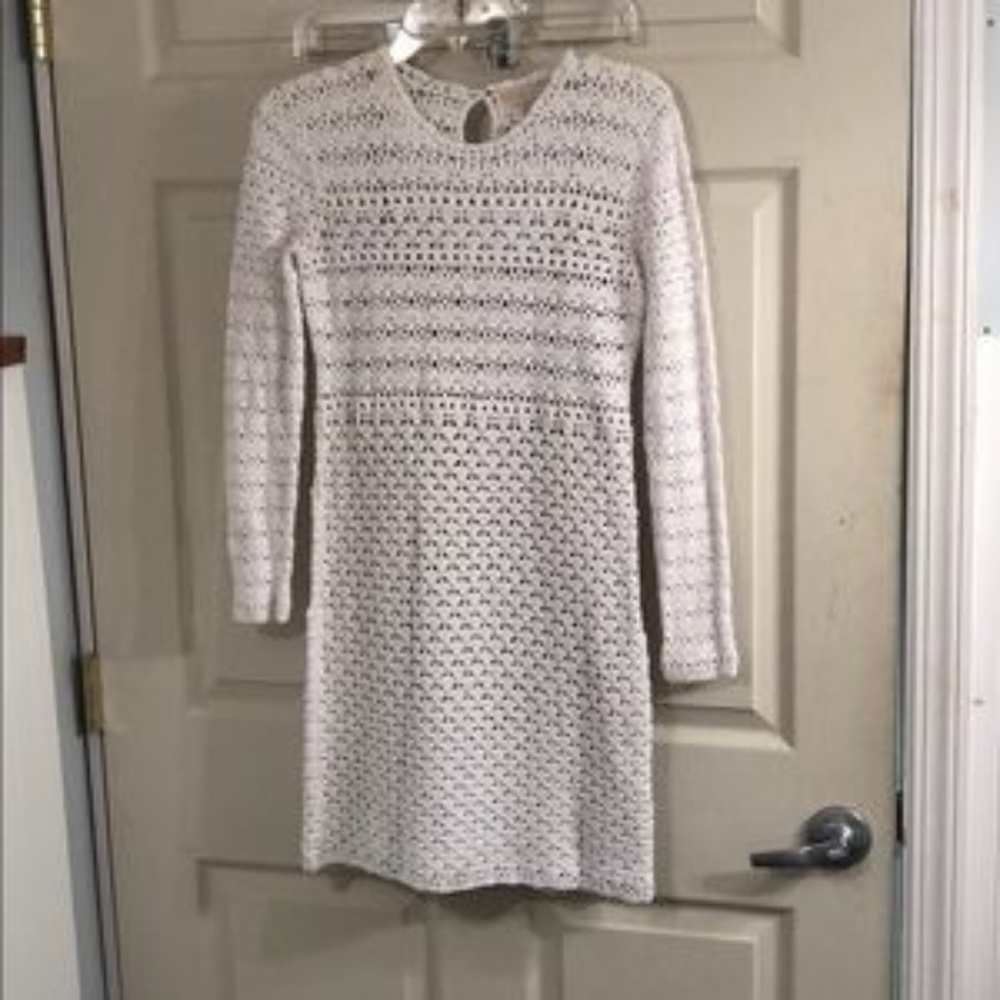 Michael Kors crochet knit dress